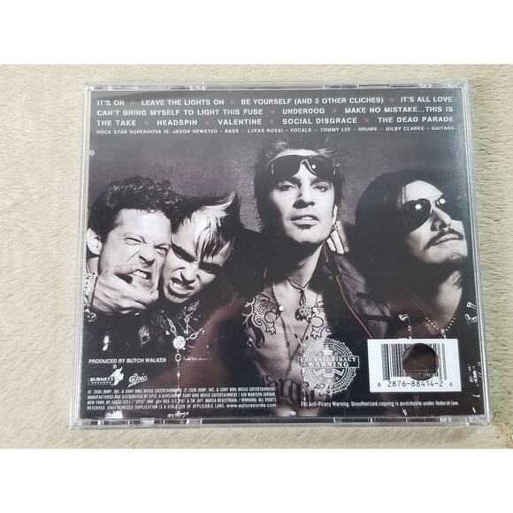 Rock Star Supernova CD NEW Sealed 2006 Epic Burnett Record Rock Band - Picture 6 of 8